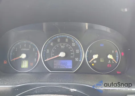 2008 Hyundai Santa Fe Gls z USA, uszkodzony, nr VIN 5NMSG13D78H188553